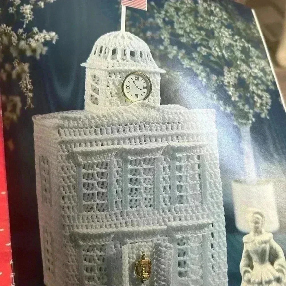 5/$25 Victorian crochet pattern tutorial book Christmas ornaments VTG - Picture 6 of 7